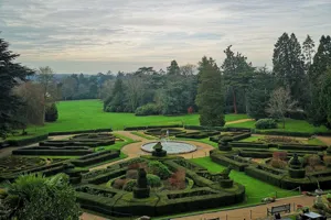Peacock Garden - wide angle