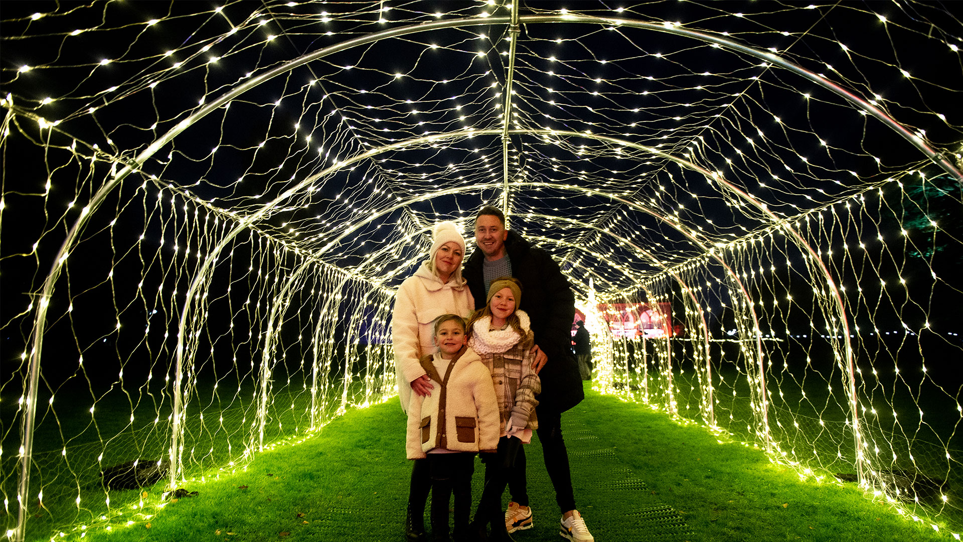 Christmas Light Trail at Warwick Castle