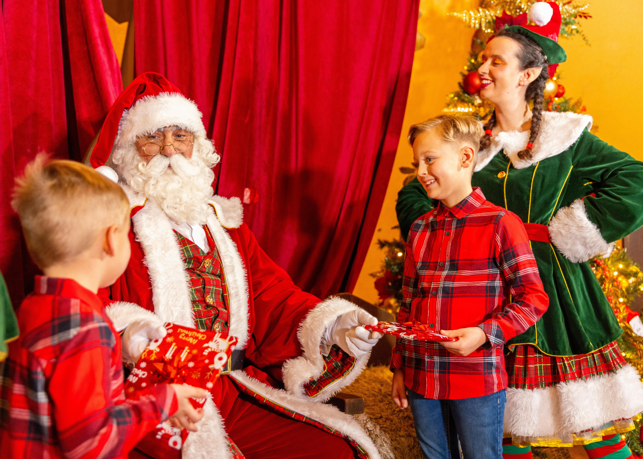 Children With Santa