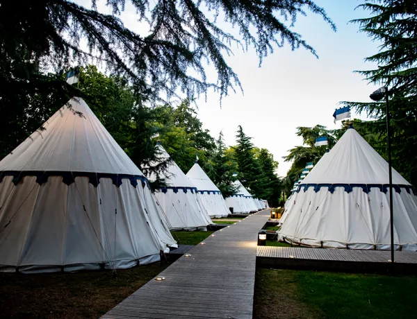 Tent exterior